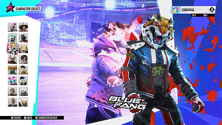 The character that we think is best at gaining an upper hand and finally, winning the match (as well as the next) is Bluefang (above image) - Destruction AllStars: Winning your first match - Basics - Destruction AllStars Guide