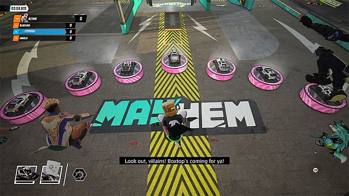 At the very beginning of the game try to capture one of the standard vehicles - Destruction AllStars: Winning your first match - Basics - Destruction AllStars Guide