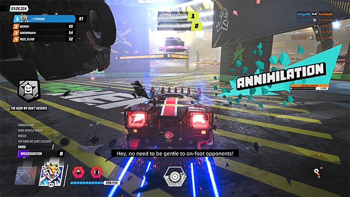 Have the vehicle breaker ready and use it at a right time - Destruction AllStars: Winning your first match - Basics - Destruction AllStars Guide