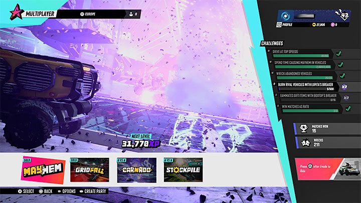 Multiplayer is the most important mode in Destruction AllStars - Destruction AllStars: Main game modes - Gameplay modes - Destruction AllStars Guide