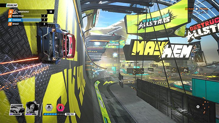 This tip applies both to moving on foot and driving vehicles - Destruction AllStars: Starting Tips - How to start playing? - Destruction AllStars - game guide