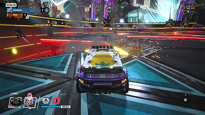 The option of ejecting from the car while driving is extremely useful - Destruction AllStars: Starting Tips - How to start playing? - Destruction AllStars - game guide