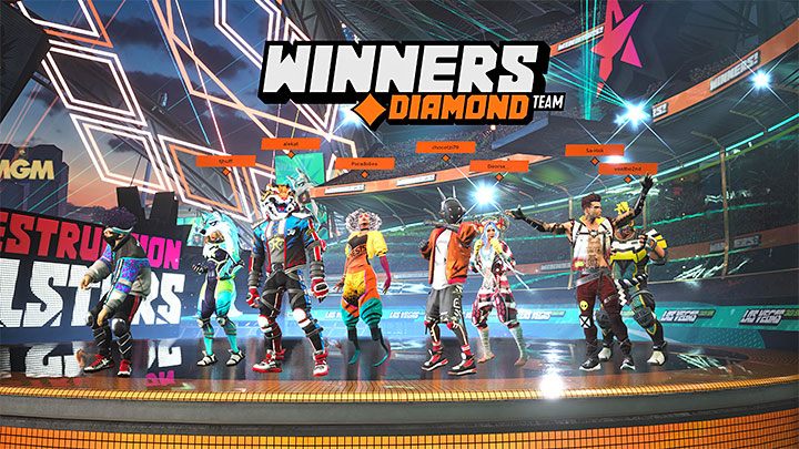 This may seem a minor issue, but the game in our opinion does not sufficiently well inform about what team you currently represent - Destruction AllStars: Starting Tips - How to start playing? - Destruction AllStars - game guide