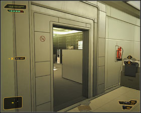 11 - (1) Reaching room 404 - Confronting Eliza Cassan - Deus Ex: Human Revolution Game Guide