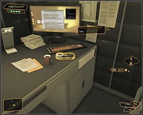Temporarily ignore your target (room 404) and head to the southmost room #1 - (1) Reaching room 404 - Confronting Eliza Cassan - Deus Ex: Human Revolution Game Guide