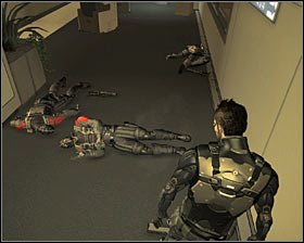 2 - (2) Aggressive solution: Getting out of the ambush - Confronting Eliza Cassan - Deus Ex: Human Revolution Game Guide