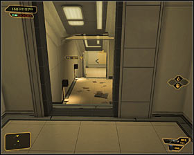 The second option implies reaching the lobby - (2) Aggressive solution: Getting out of the ambush - Confronting Eliza Cassan - Deus Ex: Human Revolution Game Guide