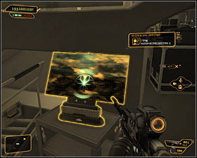 11 - (3) Peaceful solution: Reaching the staircase at the back of the studio - Confronting Eliza Cassan - Deus Ex: Human Revolution Game Guide