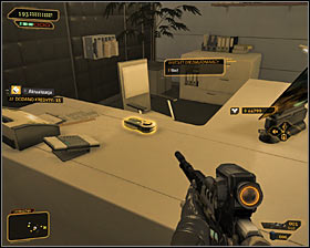 In the eastern part of level 3 you can find a small storage room #1 with a few interactive lockers inside - (3) Peaceful solution: Reaching the staircase at the back of the studio - Confronting Eliza Cassan - Deus Ex: Human Revolution Game Guide