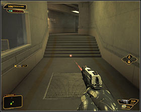 Now you can act in one of two ways - (5) Peaceful solution: Summoning the funicular - Confronting Eliza Cassan - Deus Ex: Human Revolution Game Guide