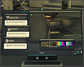 Use the chance and take examine the lodge, checking out the drawers and interacting with two unsecured computer terminals #1 - (7) Peaceful solution: Reaching the staircase - Confronting Eliza Cassan - Deus Ex: Human Revolution Game Guide