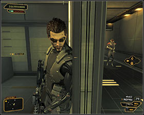 4 - (7) Peaceful solution: Reaching the staircase - Confronting Eliza Cassan - Deus Ex: Human Revolution Game Guide