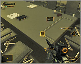 The level 3 middle room is a conference hall #1 - (7) Peaceful solution: Reaching the staircase - Confronting Eliza Cassan - Deus Ex: Human Revolution Game Guide