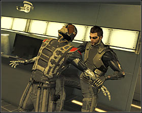 17 - (7) Peaceful solution: Reaching the staircase - Confronting Eliza Cassan - Deus Ex: Human Revolution Game Guide