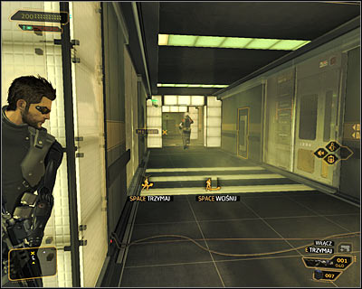 Your current objective is directly north of your current position and you can reach it in a few ways - (9) Peaceful solution: Reaching room 802-11 - Confronting Eliza Cassan - Deus Ex: Human Revolution Game Guide