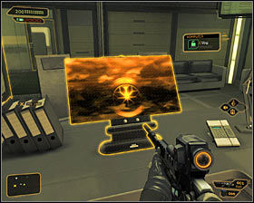 After reaching the lower office, you should above all check out the lockers to find, inter alia, a weapon upgrade #1 - (9) Peaceful solution: Reaching room 802-11 - Confronting Eliza Cassan - Deus Ex: Human Revolution Game Guide