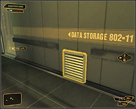 Go west and afterwards turn south - (9) Peaceful solution: Reaching room 802-11 - Confronting Eliza Cassan - Deus Ex: Human Revolution Game Guide