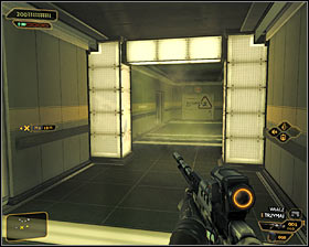 3 - (9) Aggressive solution: Reaching room 802-11 - Confronting Eliza Cassan - Deus Ex: Human Revolution Game Guide