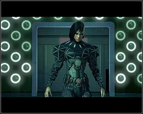 After you enter the new room the game will play a cutscene with a conversation with Eliza Cassan #1, during which the main hero will make quite a shocking discovery - (10) Defeating Yelena Fedorova - Confronting Eliza Cassan - Deus Ex: Human Revolution Game Guide
