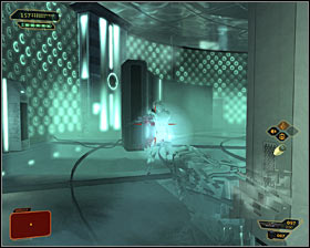 Throughout the fight, Id suggest constantly staying in motion and being very careful, as Yelena will be using a variety of augmentations in order to deal damage #1 - (10) Defeating Yelena Fedorova - Confronting Eliza Cassan - Deus Ex: Human Revolution Game Guide