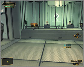 Inside the Convention Center, its worth to listen to the conversation with Pritchard #1 - (1) Reaching the Convention Center - Finding Isaias Sandoval - Deus Ex: Human Revolution Game Guide