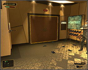 After going through the door turn right and head towards the end of the corridor #1 - (3) Talking with Taggart - Finding Isaias Sandoval - Deus Ex: Human Revolution Game Guide