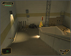 If you have talked with Taggart at the backstage, you will be able to leave the Convention Center building without being bothered by anyone - (5) Peaceful solution: Get out of the Convention Center - Finding Isaias Sandoval - Deus Ex: Human Revolution Game Guide