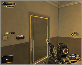 Be cautious, as after reaching level 3 you will note two thugs chatting #1 - (6) Get inside Sandovals apartment - Finding Isaias Sandoval - Deus Ex: Human Revolution Game Guide