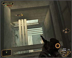 An alternative route implies finding a fragile wall fragment inside Sandovals apartment #1 - (7) Going down into the sewers - Finding Isaias Sandoval - Deus Ex: Human Revolution Game Guide