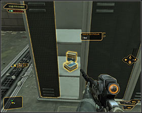 After reaching the very bottom, crouch and go through the small hole #1 - (7) Going down into the sewers - Finding Isaias Sandoval - Deus Ex: Human Revolution Game Guide