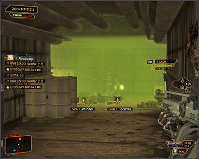 Inside the sewers theres a total of five enemies and you can deal with them in a few different ways - (8) Passing through the sewers - Finding Isaias Sandoval - Deus Ex: Human Revolution Game Guide