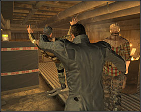 Take the tunnel back to the south part of the sewers and this time head east - (8) Passing through the sewers - Finding Isaias Sandoval - Deus Ex: Human Revolution Game Guide