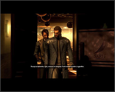 The meeting with Darrow will end with the appearance of Sarif - (1) Reaching Sarifs office - Cashing In Old Favors - Deus Ex: Human Revolution Game Guide