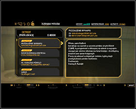 Interesting fact - if you dont want to waste time on searching for the trauma kit and talking with the detective again, you can knock him out or just simply kill him #1 and afterwards take the palmtop from his body #2 - Acquaintances Forgotten (steps 1-3) - Side quests - Deus Ex: Human Revolution Game Guide
