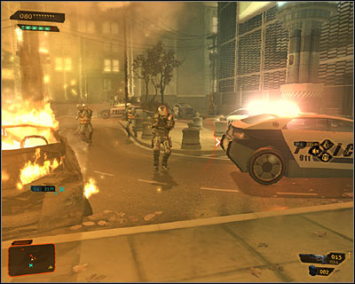 Throughout the battle you must not only look out for the fourth enemy who will run out of the locker but also for the local officers who will most likely react (screen above) - Acquaintances Forgotten (steps 4-8) - Side quests - Deus Ex: Human Revolution Game Guide