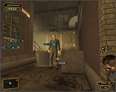 If you want to only knock down the enemies, you will have a bit harder time - Acquaintances Forgotten (steps 4-8) - Side quests - Deus Ex: Human Revolution Game Guide