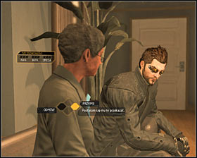 Continue asking question until the woman wont be able to remember anything more - Acquaintances Forgotten (steps 4-8) - Side quests - Deus Ex: Human Revolution Game Guide