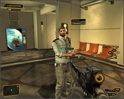 You need to return to Nicholas - from whom you received this quest - regardless of how you treated Jacob White and whether you disarmed the bomb or not - Smash the State (steps 5-7) - Side quests - Deus Ex: Human Revolution Game Guide