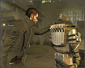 2 - (1) Aggressive solution: Getting out of the construction site - Find Vasili Sevchenkos GPL Device - Deus Ex: Human Revolution Game Guide