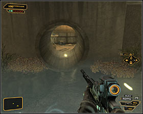 If you have such opportunity it would be good to look around the construction site before leaving it - (1) Aggressive solution: Getting out of the construction site - Find Vasili Sevchenkos GPL Device - Deus Ex: Human Revolution Game Guide