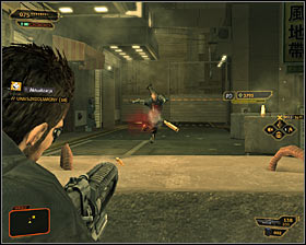 A second option is to use the main entrance to the Harvesters hideout - (4) Aggressive solution: Getting into the Harvesters hideout - Find Vasili Sevchenkos GPL Device - Deus Ex: Human Revolution Game Guide