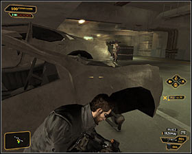 I suggest heading west, using covers #1 - (5) Peaceful solution: Going through the Harvesters hideout - Find Vasili Sevchenkos GPL Device - Deus Ex: Human Revolution Game Guide