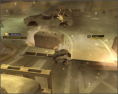 It would be good to stay on level -2 and wait for remaining enemies - (5) Aggressive solution: Going through the Harvesters hideout - Find Vasili Sevchenkos GPL Device - Deus Ex: Human Revolution Game Guide