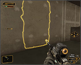 Return now to level -2 - (1) Leaving the Harvesters hideout - Stowing Away - Deus Ex: Human Revolution Game Guide