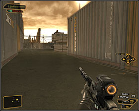 5 - (4) Peaceful solution: Retrieving the package from the shed - Stowing Away - Deus Ex: Human Revolution Game Guide