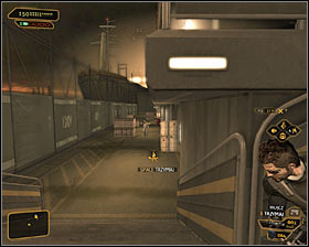 8 - (5) Peaceful solution: Getting inside the port warehouse - Stowing Away - Deus Ex: Human Revolution Game Guide