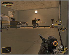 7 - (6) Peaceful solution: Getting to the administrator Wangs office - Stowing Away - Deus Ex: Human Revolution Game Guide