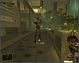 5 - (1) Peaceful solution: Reaching the main square - Rescuing Megan and Her Team - Deus Ex: Human Revolution Game Guide