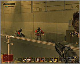 1 - (1) Aggressive solution: Reaching the main square - Rescuing Megan and Her Team - Deus Ex: Human Revolution Game Guide