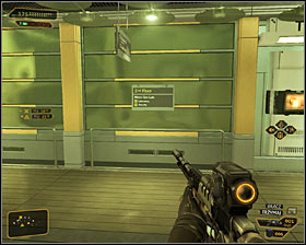 An alternative way is to get to the main entrance to Nia Colvins lab - (4) Peaceful solution: Finding Nia Colvin - Rescuing Megan and Her Team - Deus Ex: Human Revolution Game Guide